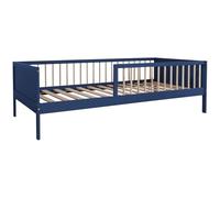 Happy Garden Lit pour enfant ADAM 190 x 90 cm avec sommier à lattes Bleu foncé