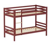 Lits superposés pour enfants 190x90cm terracotta AMBRE