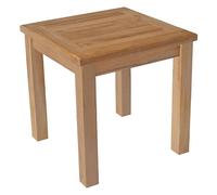 Happy Garden Table d'appoint carrée en teck Java 45 cm
