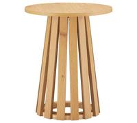Happy Garden Table d'appoint LIV scandinave ronde plateau 45 cm supporte jusqu'à 100 kg Marron