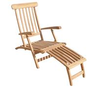 Happy Garden Transat Pliant 153cm en Teck Lombok