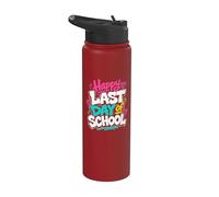 Happy Last Day Of School Stainless Steel Insulated Water Bottle
