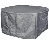 Happy People Housse de Protection Wehncke Bâche de Protection pour Banc de Jardin Rond Gris