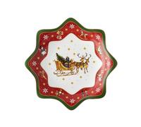 Happy Wintertime Coupelle en forme d'étoile 25 cm
