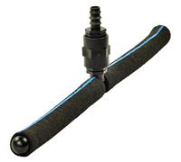 HAPPYKOI EcoAir Line 50 Nano Barre aérateur de qualité supérieure pour bassin koï, support intérieur et aquaculture en acier inoxydable V4A - Longueur : 50 cm