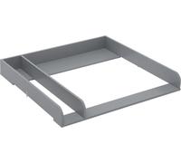 Happyment Cadre à langer de sécurité - Avec clips de fixation - Cadre de table à langer - Extra sûr - Blanc