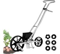 Happyment Epandeur - Epandeur de jardin & semoir - Pour le gazon, les graines et l'engrais