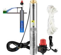 Happyment Pompe à eaux usées PRO - 550W - Pompe immergée - Pompes à eau - Piscines - 50L/min - 89m