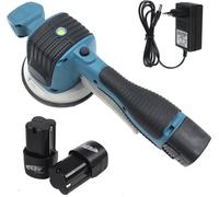 Happyment Ventouse portable pour carrelage - Support et lève-carreaux - Capacité de charge 100 kg - 2 batteries incluses - Pour carreaux jusqu'à 120x120 cm - Sans fil avec fonction vibration
