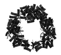 Happyyami 100pièces Clips Fixation Isolation Capot Voiture Accessoire Clips Résistant Chaleur pour Radiateur et Pare-chaleur Moteur Compatible Véhicule Américain