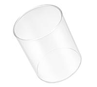 Happyyami Bol en Verre Cylindrique Transparent pour Salade de Fruits Double Ouverture, Pratique pour Conservation Alimentaire Lors de Fêtes Cuisine Familiale