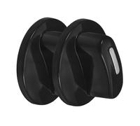 Happyyami Boutons De Minuterie En Plastique d 6mm Pour Four Et Autocuiseur, Lot De 2, Accessoire De Remplacement, Bouton De Commande Pour Gril Et Cuisinière Électrique, Facile à Installer Et Solide