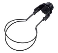 Happyyami Clip Métallique pour Ampoule de Lampe Douille Ronde, Adaptateur pour Abat-jour, Accessoire DIY pour Lampes de Table et Usage Domestique