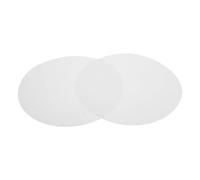 Happyyami Diffuseurs acryliques pour suspensions, lot de 2, diamètre 24,5 cm, 1 mm d'épaisseur, protection lumière, installation rapide, compatibles avec abat-jour cylindriques, usage en