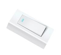 Happyyami Lampe De Sécurité Unipolaire Avec Interrupteur Bouton-Poussoir 220 V Accessoire Domestique Ultra-Mince Pour Usage Maison