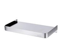 Happyyami Organisateur de Salle de Bain au-Dessus des Toilettes, Support de téléphone perforé en Acier Inoxydable, Style Contemporain