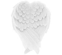 Happyyami Plateau Décoratif Rangement Créatif Blanc de Plume en Résine Accessoire Unique pour Décoration et Organisation Pratique pour Bureau Cuisine