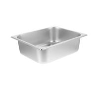 Happyyami Récipient Alimentaire Inox 32,5x26,5x6,5cm Grosse Capacité, Résistant Corrosion, pour Buffet et Repas en Famille