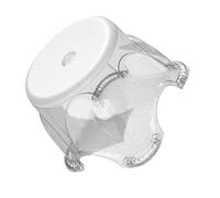 Happyyami Tabouret Compact Antidérapant Salle de en ou Pet Léger et de Bain Portable, Marche Pied Design Stable pour Chambre Salon pour Adultes