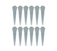 harayaa 12 Pièces Broche D'alignement Anti Broche Maçonnerie Conique tillage pr Maço, Bricoleurs