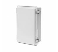 harayaa Boîtier Étanche Boîte de Jonction Coffret Électrique Boîte de Raccordement Armoire de Commande avec Capot Amovible et Couvercle Transparent Câblage, Gris, 260x110x75mm