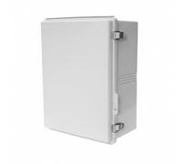 harayaa Boîtier Étanche Boîte de Jonction Coffret Électrique Boîte de Raccordement Armoire de Commande avec Capot Amovible et Couvercle Transparent Câblage, Gris, 350x250x150mm