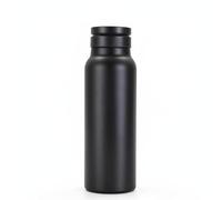 harayaa Bouteille Isotherme en Acier Inoxydable Bouteille Gourde Flasque Étanche Grande Capacité 24pouces Rétention Chaud Froid 6 à 12 Heures Convient au Bureau Salle de Sport Randonnée, Noir
