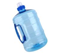 harayaa Bouteille Portable Gourde Sport Réutilisable Seau Eau Pet Ergonomique et Anti-Fuite avec Poignée Adaptée Aux Enfants Adultes Entraînement, Bleu 2L