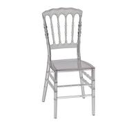 harayaa Chaise sans Accoudoirs Transparent, Style to 3 | Conception Monobloc Robuste, , Mobilier, pour Salle Banquet, Adultes
