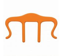 harayaa Clip à Traparent | Conception Légère, Pince à n En M, Pratique, Pince accrochage, Musicie, Orange