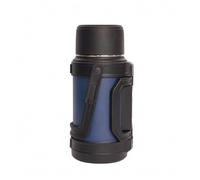 harayaa Gourde Isotherme Extérieure Bouteille Thermique Bidon Réutilisable Étanche en Acier Inoxydable 304 avec Couvercle à Vis et Poignée Latérale Convient, Bleu, 1.6 L
