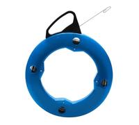 harayaa Guide-câble Électrique Tire-fils Ruban Passe-fil Dérouleur Outil Électricien Acier et pour Acheminer des Fils Dans, Bobine De Tirage De Câble Bleue Avec Poignée Noire, Modèle FB1350