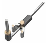harayaa Jauge de Traçage Outil de Menuiserie Outil de Scribing Gabarit de Marquage avec Bras Réglable en Alliage Acier Laiton pour Traçage Linéaire et Courbe