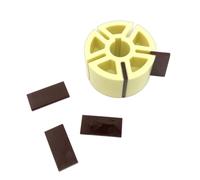 harayaa Rotor de Polisseuse Pneumatique Élément Moteur Rotor Pales Cartouche en Acier Plastique pour Entraînement Fiable des Outils à Air Adapté à Entretien Réparation Bricolage Domestique