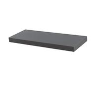 Harbour Housewares Étagère Murale Flottante Grise 60cm Vis de Chambre à Coucher Chambre à Coucher Bureau de Bureau