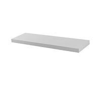 Harbour Housewares Flottant Mur étagère - Mur en Bois Mounted Rangement pour séjour Chambre à Coucher - 100cm - Blanc