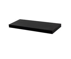 Harbour Housewares Noir 60cm Étagère Murale Flottante Moderne Salon Chambre à Coucher Bureau Stockage