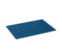 Harbour Housewares Planche à Découper en Verre 40 x 30 cm Bleue