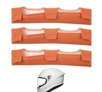 Hard Hat Sweat Bands - 22.7 * 10cm Helmet Sweatband | 3 Pieces Washable Pad | Sweat-Absorbing Pad for Men Women Construction Mining Firefighting Chainsaw Workout Sports Running