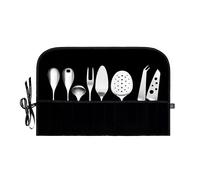 Hardanger Bestikk Pochette à couverts pour couverts de service Hardanger Noir