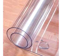 Hardwood Floor Mat Protector, Thickened Clear Vinyl Floor Runner Protect Pads/Non Slip Transparent Doormat Protector Chair Mat(2mm,100x120cm)