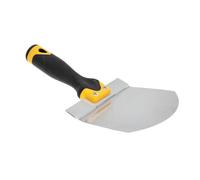 HARDY WORKING TOOLS - Couteau Stucateur Pour Seau 16,5 cm - Grattoir À Seau - Spatule Stucateur - Manche Bi-Matière