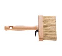 HARDY WORKING TOOLS Pinceau en Soie pour vitrifier ou vernir, Pinceau lasure Taille 140mm x 30mm, Pinceau Vernis Hauteur des Poils 60mm, peiceaux,Série 82, A0240-826014