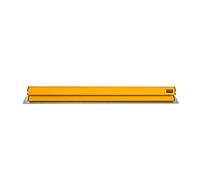Hardy Working Tools - Spatule de 100 cm, série 763, lisser pour enduit, de façade pour crépi avec lame en acier inoxydable de 0,3 mm d'épaisseur