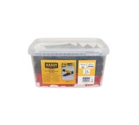 Hardy Working Tools - Système de nivellement pour carrelage 150 pièces, 2 mm - Kit de pose comprenant 50 cales et 100 clips