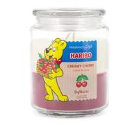 HARIBO Bougie en pot 2 couches Cerise crémeuse