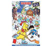 Haribo Calendrier de l'Avent, Bonbons de Noël, 300g