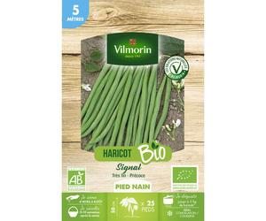 Haricot nain filet sans fil signal bio 5M Vilmorin