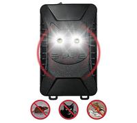 HARIKIKI Répulsif Ultrason Anti Rongeur pour Voiture, 3 Modes d'alimentation, Repulsif Pigeon avec Stroboscopique LED, pour Anti Taupe Fouine Martre Ultrason Souris et Rats, Protéger Voiture Garage