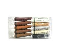 Harilla 10 èces Pâte Réparation du Bois til D'application Compact Pâte à Réparer le Bois En Tube Mélangeable pr Bricoleurs Amateurs
